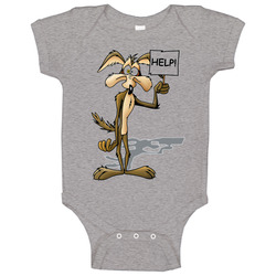 Wile E Coyote Cartoon Baby One Piece Wile E Coyote Cartoon Baby One Piece