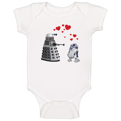 Dalek R2 Love Baby One Piece Dalek R2 Love Baby One Piece