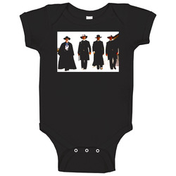 Tombstone Val Kilmer Kurt Russell Western Baby One Piece Tombstone Val Kilmer Kurt Russell Western Baby One Piece