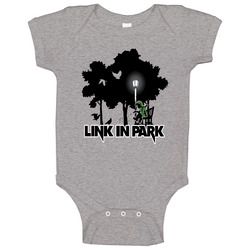 Link In Park Zelda Videogames Nintendo Baby One Piece Link In Park Zelda Videogames Nintendo Baby One Piece
