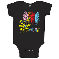 Pill Head Pacman Acid Rave Baby One Piece Pill Head Pacman Acid Rave Baby One Piece