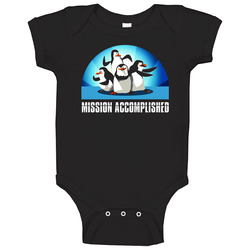 Penguins Of Madagascar Tv Show Kids Funny Baby One Piece Penguins Of Madagascar Tv Show Kids Funny Baby One Piece