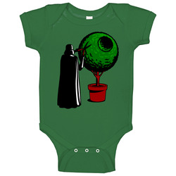 Star Wars Darth Vader Evil Gardener Baby One Piece Star Wars Darth Vader Evil Gardener Baby One Piece
