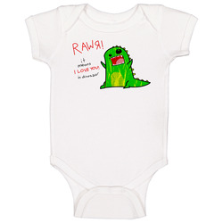 Rawr Means I Love You Baby One Piece Rawr Means I Love You Baby One Piece