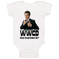 What Would Colbert Do Stephen Colbert Baby One Piece What Would Colbert Do Stephen Colbert Baby One Piece