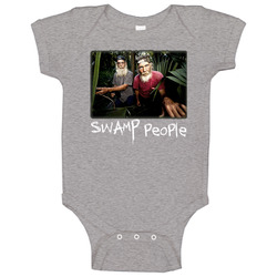 Swamp People Glenn Mitchell Guist Brothers Baby One Piece Swamp People Glenn Mitchell Guist Brothers Baby One Piece