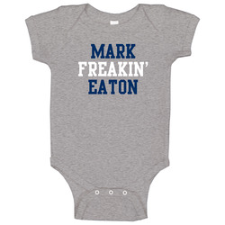 Mark Freakin Eaton Nashville Hockey Player Sports Fan Baby One Piece Mark Freakin Eaton Nashville Hockey Player Sports Fan Baby One Piece