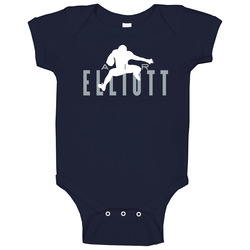 Air Ezekiel Elliott Jumps Dallas Football Player Fan Parody Baby One Piece Air Ezekiel Elliott Jumps Dallas Football Player Fan Parody Baby One Piece