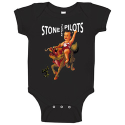 New Stone Temple Pilots Purple Album Rock Band Baby One Piece New Stone Temple Pilots Purple Album Rock Band Baby One Piece