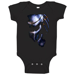 Predator Mask Movie Cool New Baby One Piece Predator Mask Movie Cool New Baby One Piece