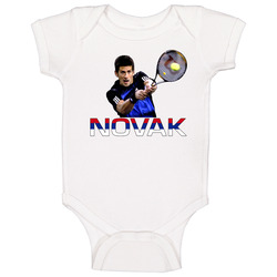 Novak Djokovic Tennis Baby One Piece Novak Djokovic Tennis Baby One Piece
