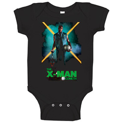 Retro 1980s Xavier Mcdaniel The X Man Baby One Piece Retro 1980s Xavier Mcdaniel The X Man Baby One Piece