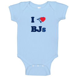 I Heart Bjs Funny Toronto Blue Jays Baby One Piece I Heart Bjs Funny Toronto Blue Jays Baby One Piece