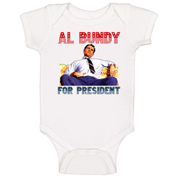 Al Bundy For President Married With Children Baby One Piece Al Bundy For President Married With Children Baby One Piece