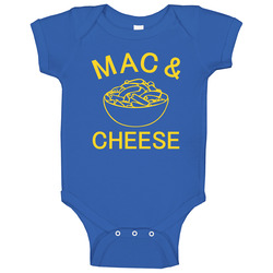 Vintage Mac & Cheese Baby One Piece Vintage Mac & Cheese Baby One Piece