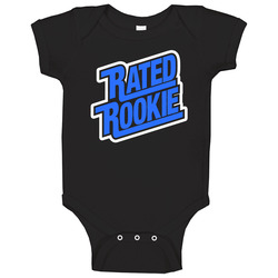 Rated Rookie Funny Cool Baby One Piece Rated Rookie Funny Cool Baby One Piece