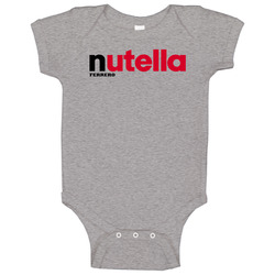 Nutella Chocholate Spread Baby One Piece Nutella Chocholate Spread Baby One Piece