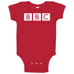 Bbc Logo Baby One Piece Bbc Logo Baby One Piece