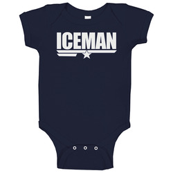 Iceman Pilot Baby One Piece