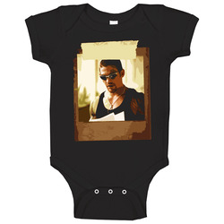 Leland Dog The Bounty Hunter Baby One Piece Leland Dog The Bounty Hunter Baby One Piece