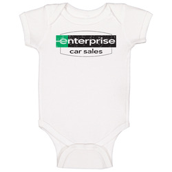 Enterprise Car Sales Automobile Car Truck Motorcycle Auto Parts Cool Distressed Style Brand Logo Emblem Baby One Piece