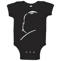 Alfred Hitchcock Cult Classic Mystery Baby One Piece Alfred Hitchcock Cult Classic Mystery Baby One Piece