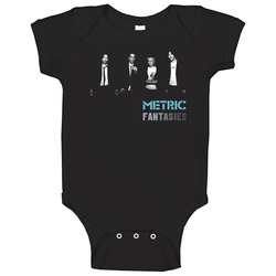 Metric Pop Music Band Baby One Piece