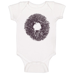 White Purple Print 7.2.19 Baby One Piece White Purple Print 7.2.19 Baby One Piece