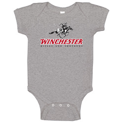Winchester Classic Logo Baby One Piece Winchester Classic Logo Baby One Piece