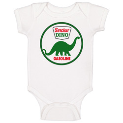 Dino Sinclair Dinosaur Oil Gasoline Baby One Piece Dino Sinclair Dinosaur Oil Gasoline Baby One Piece