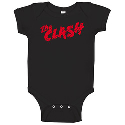 The Clash Punk Baby One Piece The Clash Punk Baby One Piece