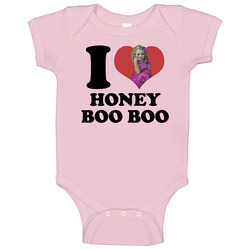 Honey Boo Boo Love Baby One Piece Honey Boo Boo Love Baby One Piece