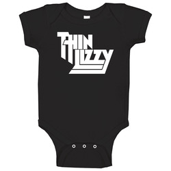 Thin Lizzy Rock retro vintage DARYL Baby One Piece