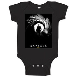 Skyfall James Bond Spy Movie Baby One Piece Skyfall James Bond Spy Movie Baby One Piece