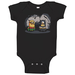 Batman t-shirt funny minions tee Baby One Piece Batman t-shirt funny minions tee Baby One Piece