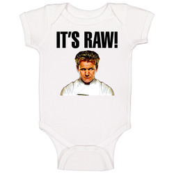 Hell's Kitchen Gordon Ramsay Raw Tv Baby One Piece Hell's Kitchen Gordon Ramsay Raw Tv Baby One Piece