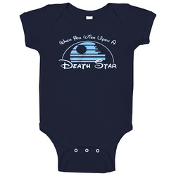 When You Wish Upon A Death Star Baby One Piece When You Wish Upon A Death Star Baby One Piece