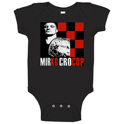 Cro-cop With Flag Colours Baby One Piece Cro-cop With Flag Colours Baby One Piece