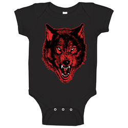 Nwo Wolf Pack Black And Red Wrestling Classic Baby One Piece Nwo Wolf Pack Black And Red Wrestling Classic Baby One Piece