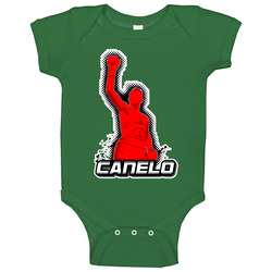 Saul Canelo Alvarez Boxing Mexico Mexican Baby One Piece Saul Canelo Alvarez Boxing Mexico Mexican Baby One Piece