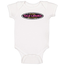 Taco Cabana Fast Food Restaurant Distressed Look Baby One Piece Taco Cabana Fast Food Restaurant Distressed Look Baby One Piece