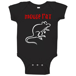 Mos Ret Hitam Baby One Piece