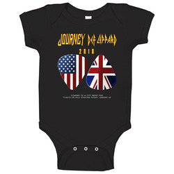 Rock Style Journey Def Leppard Jan 2018 Music Baby One Piece Rock Style Journey Def Leppard Jan 2018 Music Baby One Piece