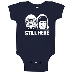 Dynamic Duo Tom Brady Bill Belichick New England Pats Still Here Patriots Football Baby One Piece