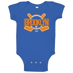 Brooklyn New York Islanders 2015 Hockey Team Logo Baby One Piece Brooklyn New York Islanders 2015 Hockey Team Logo Baby One Piece