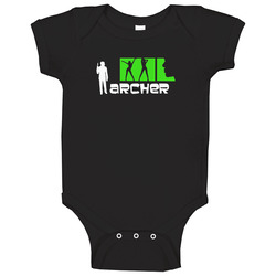 Archer Cartoon Baby One Piece Archer Cartoon Baby One Piece