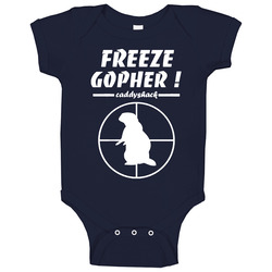 Caddyshack Freeze Gopher Baby One Piece Caddyshack Freeze Gopher Baby One Piece