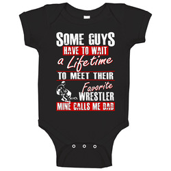 The Wrestling Dad T Shirt - My Son Wrestles Baby One Piece The Wrestling Dad T Shirt - My Son Wrestles Baby One Piece