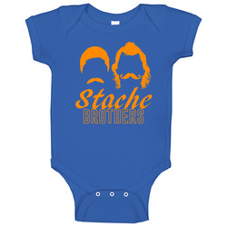 Okc Basketball Steven Adams Enes Kanter Stache Brothers Trending Mustache Fan Baby One Piece Okc Basketball Steven Adams Enes Kanter Stache Brothers Trending Mustache Fan Baby One Piece
