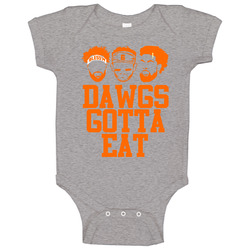 Dawgs Gotta Eat Odell Beckham Baker Mayfield Jarvis Landry Cleveland Browns Baby One Piece Dawgs Gotta Eat Odell Beckham Baker Mayfield Jarvis Landry Cleveland Browns Baby One Piece